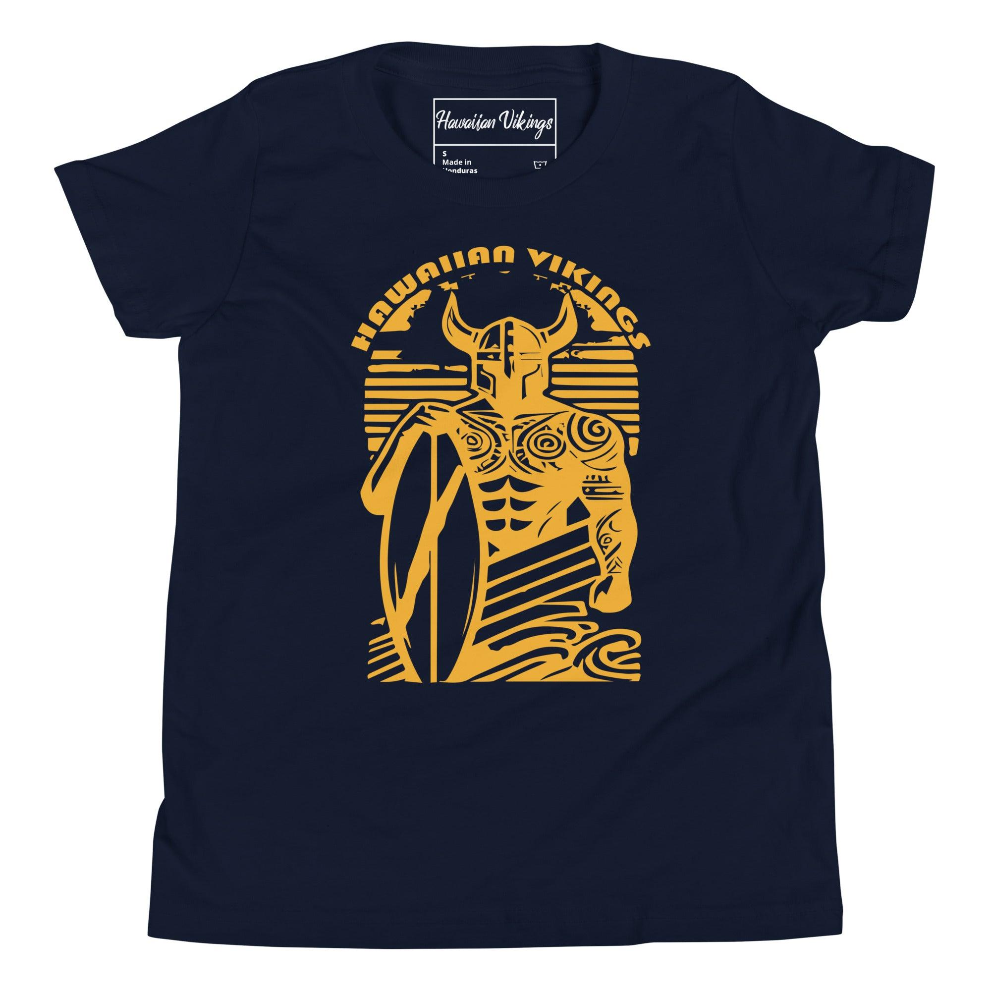 Viking Surfer Youth Short Sleeve T-Shirt - Hawaiian Vikings