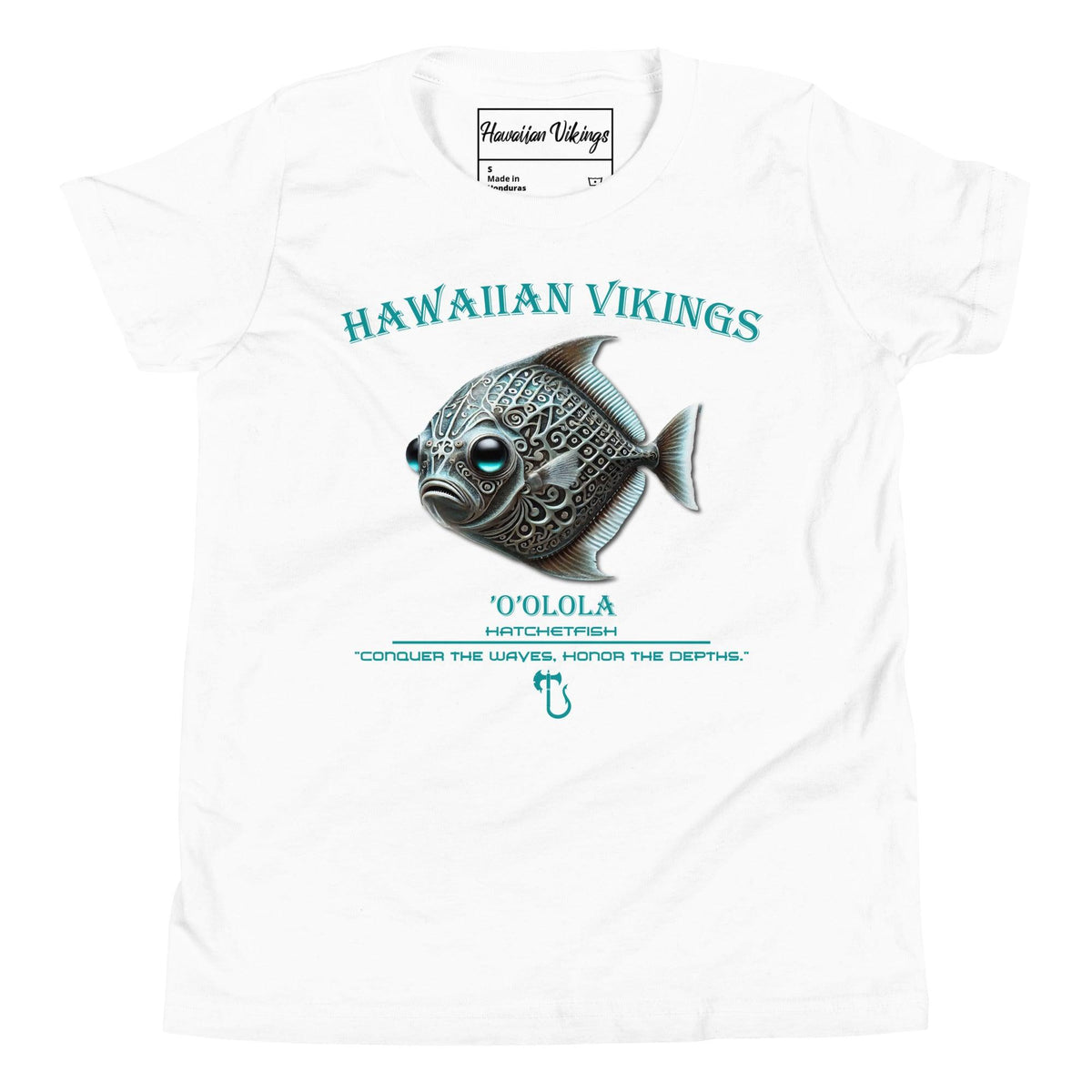 Hatchetfish Youth Short Sleeve T-Shirt - Hawaiian Vikings