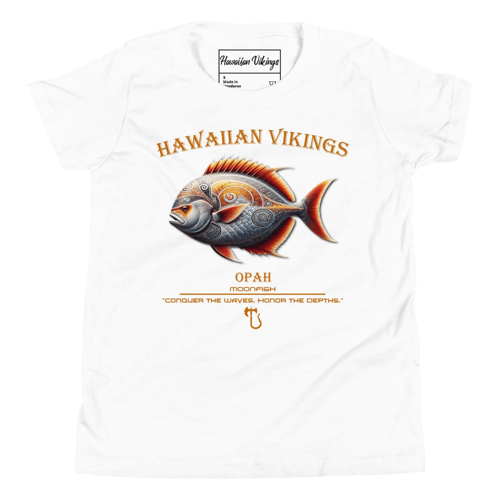 Moonfish Youth Short Sleeve T-Shirt - Hawaiian Vikings