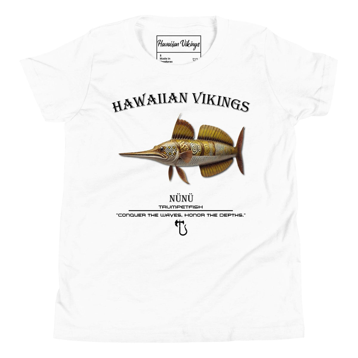Trumpetfish Youth Short Sleeve T-Shirt - Hawaiian Vikings