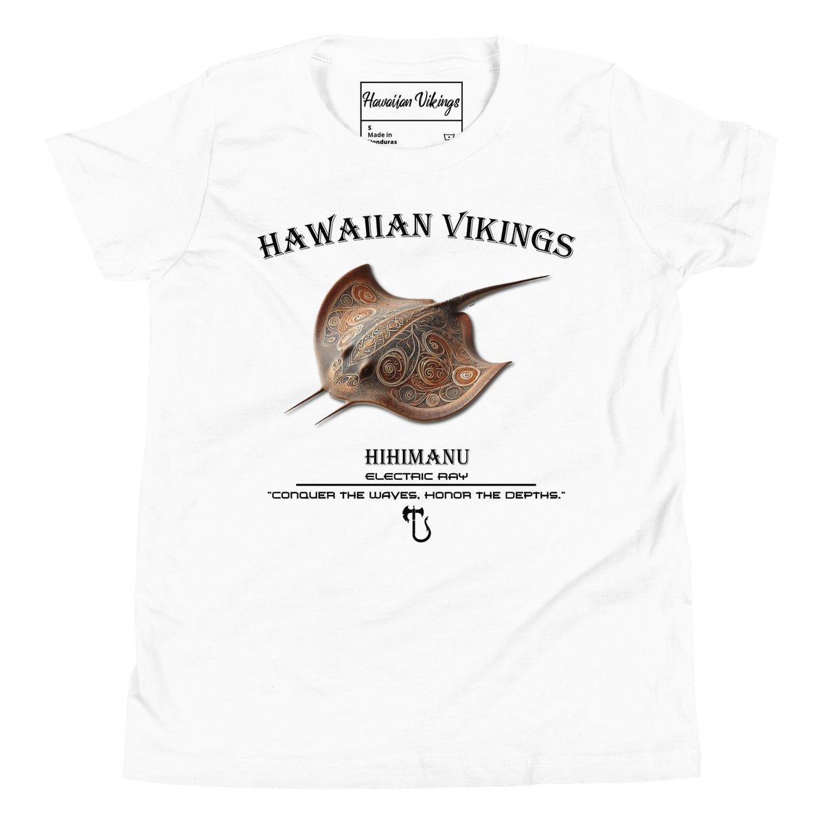 Electric Ray Youth Short Sleeve T-Shirt - Hawaiian Vikings
