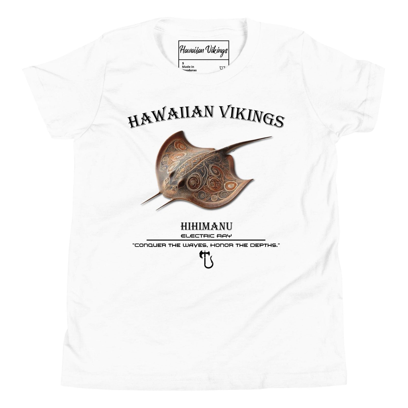 Electric Ray Youth Short Sleeve T-Shirt - Hawaiian Vikings